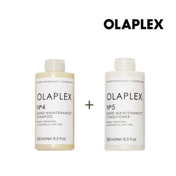 OLAPLEX歐啦 日常洗護組 4號溫和水潤洗髮乳250ml+5號溫和水潤護髮素250ml