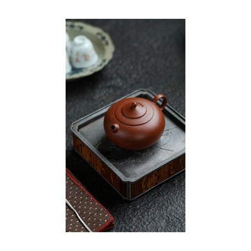 頂 系列 懸頂 宜興非遺原礦朱泥紫砂壺 解構建築風茶器150cc