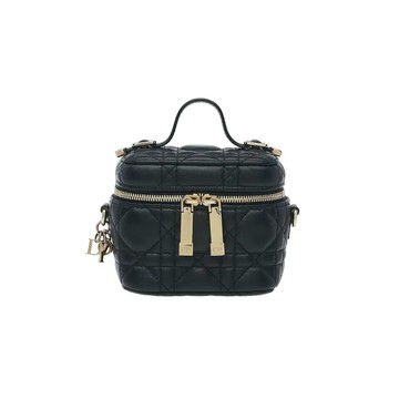 DIOR LADY DIOR CANNAGE MICRO VANITY CASE 藤格包化妝箱 / S0918ONMJ