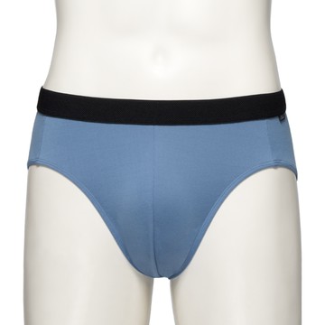 【SOLIS】森之鋅系列M-XXL素面貼身三角男內褲(北極藍)
