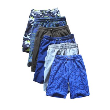 歐美童裝男童短褲速干褲2025夏季五分褲男孩中大童運動褲兒童褲子