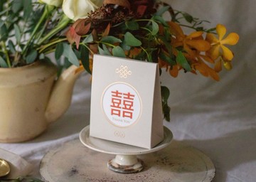 【琅茶】婚禮小物 / 結婚禮物 / 活動贈禮 : 囍悅茶包禮 (30份起)
