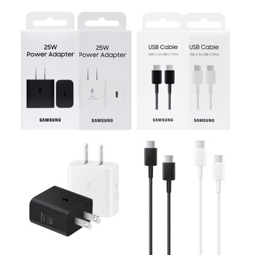 【Samsung 三星】原廠 25W PD 3.0超快充T2510+3A,1m 雙Type C 線DA705 (台灣公司貨)