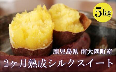 さつまいも 熟成 シルクスイート 鹿児島県産 5kg 1箱 SMLサイズ混合 先行予約 2024年1月末までに発送