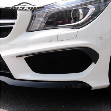 適用賓士CLA C117 20132015 CLA200 220 250 AMG前杠前風刀改裝