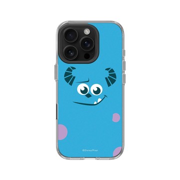 iPhone 16 Pro Clear Case（相機按鈕） 透明 - 迪士尼-皮克斯 PIXAR - 大臉毛怪