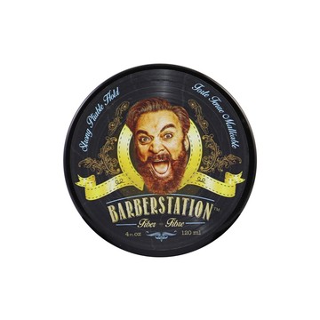 BARBERSTATION 硬漢髮纖(藍)120ml