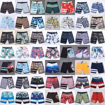 迷彩男子健體沙灘褲運動短褲彈力速干沖浪潛水游泳褲休閑五分中褲