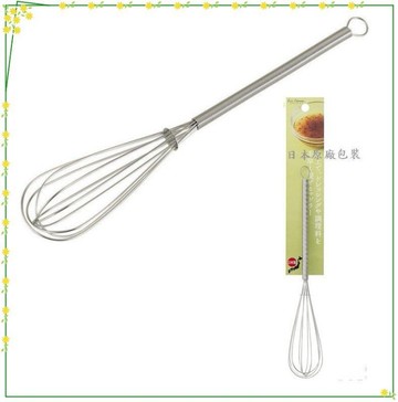 asdfkitty*貝印304不鏽鋼小型打蛋器 DH-7114/調汁棒/攪拌醬汁.煮湯種.泡牛奶.沙拉醬-日本製