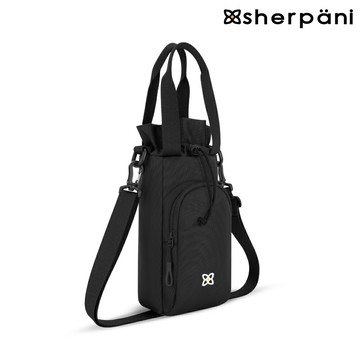 Sherpani RFID 防潑水多功能水壺攜行袋 (25II) Izzie 2L｜黑色/Raven
