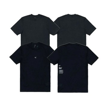 MMW x Nike Short Sleeve T-Shirt 胸前小字 運動短袖 深灰/黑 DR5356