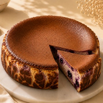 💝2026幸運一整年!!【甜盒子Pâtisserie S.】8吋米蒂耶藍莓巴斯克