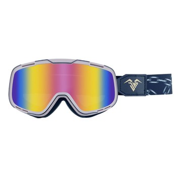 台灣公司貨 免運 可開票 摩托車風鏡自動變色騎行眼鏡紅灰片防曬防風沙復古頭盔護目鏡