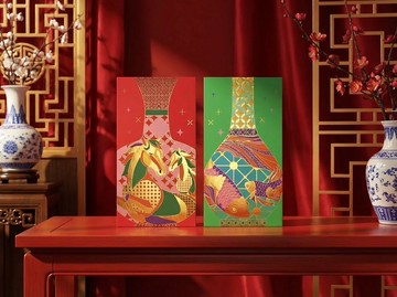 瑞瓶迎福丨利是廊 香港利是封