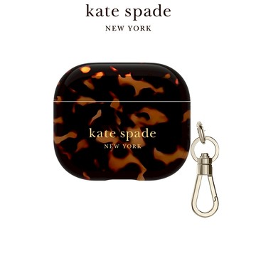 【kate spade】 AirPods 第 3 代 保護殼套 耳機殼套 硬殼 華麗玳瑁