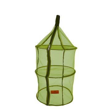 【LIFECODE】三層曬碗籃/曬網/吊籃/餐廚籃(軍綠色)