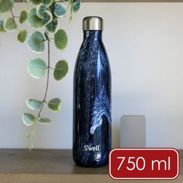 《S well》美國 Original流線不鏽鋼保溫瓶-浪濤石紋750ml-- swell水壺水壺 水瓶 保溫杯 運動水壺 環保杯 隨行杯