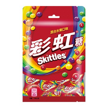 Skittles彩虹糖家庭號混合水果/135g