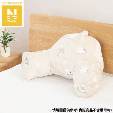 吸濕發熱 牛角休息靠墊專用套 N WARM SHIMAENAGA 長尾山雀 gPDq1a NITORI宜得利家居