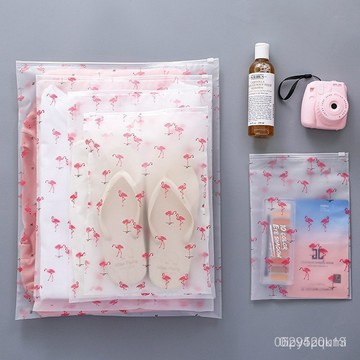 今天買明天到】磨砂拉鏈袋自封塑料袋服裝收納袋磨砂恤內衣外套褲子襪子包裝袋757 U4NS SVSI