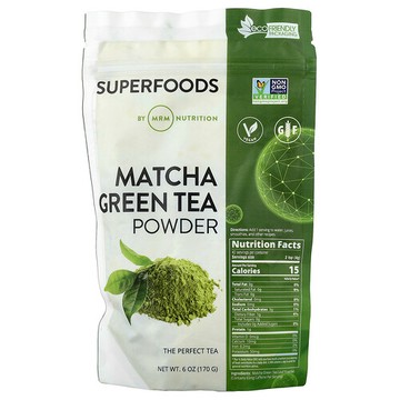 MRM Nutrition, 抹茶綠茶粉，6 盎司（170 克）