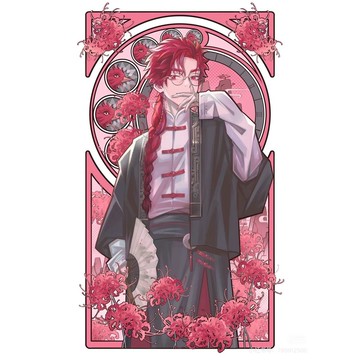 🔸新品🔸小紅書衕款時光代理人週邊彼岸百閤時光花園陸光穆夏劉梟桌麵立牌
