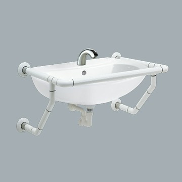 HCG洗臉盆(增安全）含龍頭/扶手/L2685-AF932