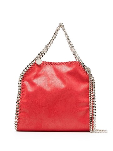Stella McCartney - Faraverra chain-trim tote bag - women - Polyester/Polyester - One Size - Red