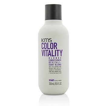 KMS California 加州KMS 矯色重建素(煥亮淺金色調同時修復頭髮) Color Vitality Blonde Conditioner 250ml/8.5oz-金/銀髮潤髮乳