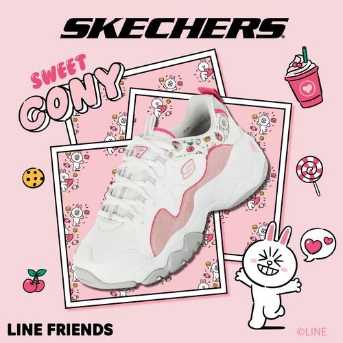 SKECHERS 女 D’LITES 3.0-LINE FRIENDS 兔兔限定款 - 66666255WPK
