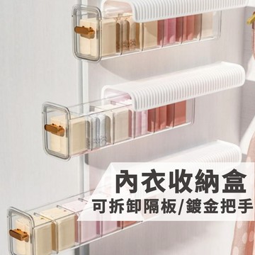 ✨藍總監✨ 內衣收納 襪子收納 桌上收納盒 衣物收納 衣服收納 收納盒 收納 分隔收納盒 內衣褲收納 台灣出貨 隔日到貨