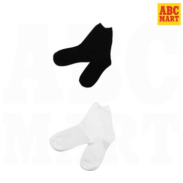 【ABC-MART】22~25CM適用 棉質 女 中短襪