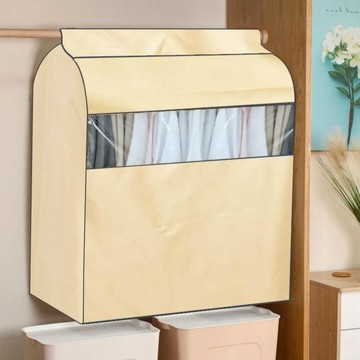 熱銷/免運 加厚可洗牛津布防塵罩懸掛式布罩晾衣架防潮大衣西服防塵套收納袋