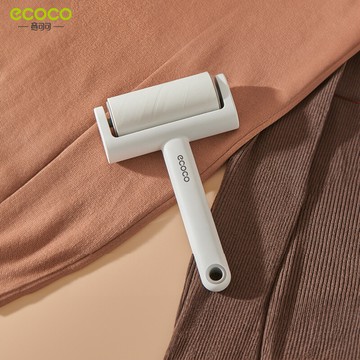 ecoco意可可黏毛器-手持 窄款 可撕替換 黏毛滾輪 除塵滾輪 黏毛滾筒 除塵器 除塵 清潔