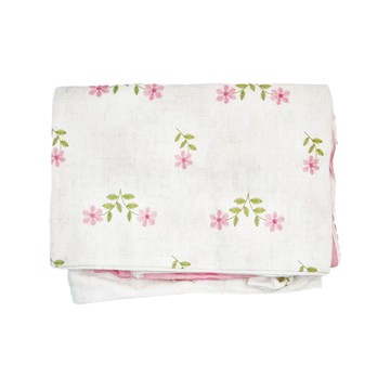 簡約小清新門簾 B-4334-4  蝴蝶結花樣 粉色  85 x 90cm