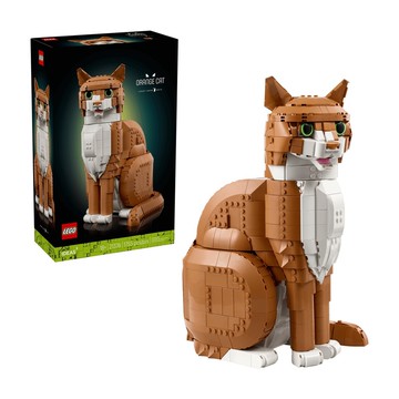 【LEGO 樂高】磚星球〡21376 IDEAS 橘貓 Orange Cat
