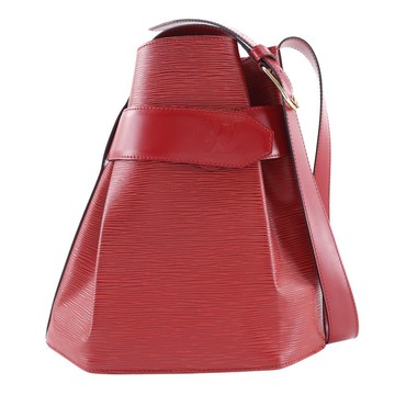 【日本直送】路易威登 LOUIS VUITTON Sac De Paul 肩背包 M80207 Epi 皮革 Castilian Red 女性【二手】