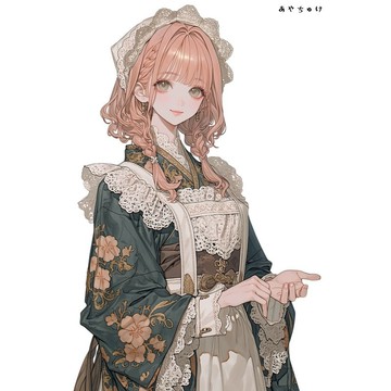 【9 月新品】07-142-0182 人物貼紙 奇幻復古浪漫喫茶