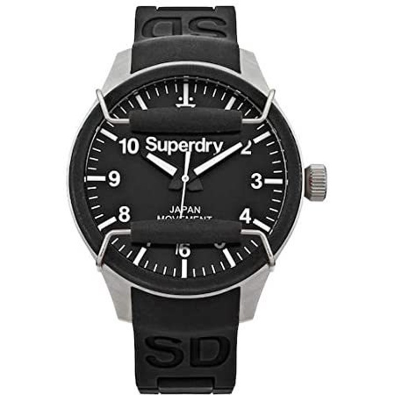 特別プライス superdry scuba 腕時計 防水 watch 黒 箱付き | www.iuggu.ru