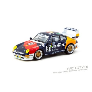 TARMAC WORKS 1/64 保時捷 911 GT2 24h LE MANS 1995