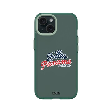 iPhone 15 Clear 憂墨綠 - PSG - Filles de Paname