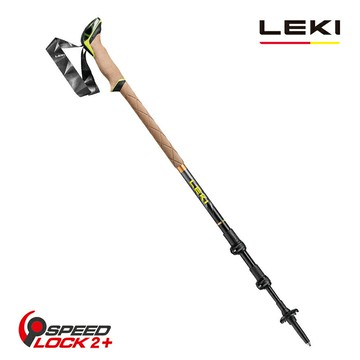 【露營趣】德國 LEKI 65220282 Sherpa 鋁合金快扣登山杖 泡綿握把 加長手柄 手杖 健行杖 鎢鋼杖尖 登山 健走