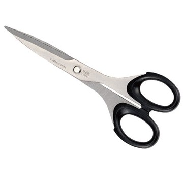 寒暑假必備【史代新文具】力大牌ABEL 60023 7吋 魚尾叉 事務剪刀