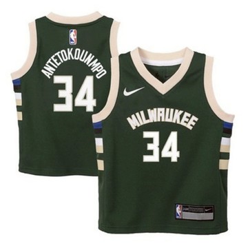 NBA Nike 密爾瓦基 公鹿隊 字母哥 Milwaukee Bucks Giannis 兒童 幼兒 籃球衣