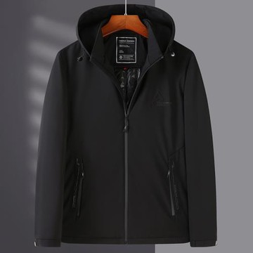 加肥加大碼男士棉衣胖人冬季加厚保暖可拆卸帽寬松棉服防風外套男