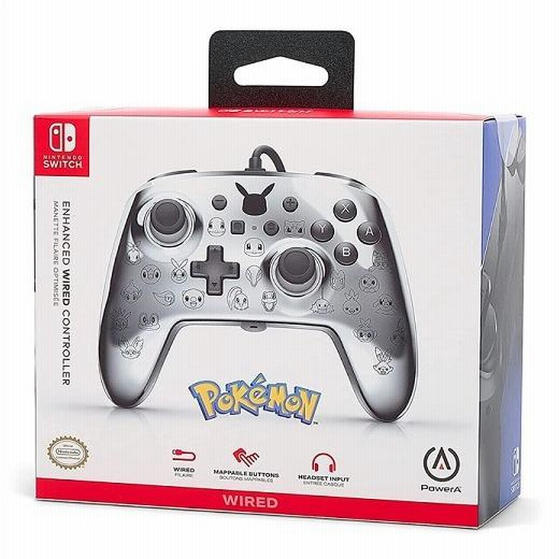 Nintendo Switch ポケモンデザイン ろこ Nintendo Switch】 ニンテンドー スイッチ コントローラー (有線