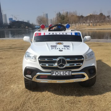賓士 造型 gle 越野車 休旅車 警車 警察車 兒童電動車 雙人座 電動汽車 童車yf18664
