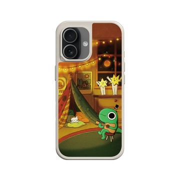 iPhone 17 SolidX 貝殼灰 - 怪奇事物所 Incrediville - 烏克麗麗之夜