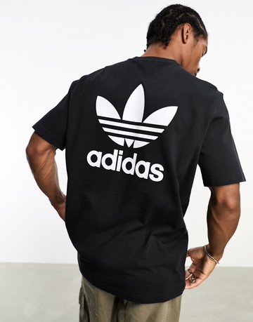 adidas Originals trefoil t-shirt in black
