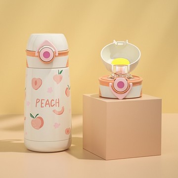 兒童保溫杯帶吸管小容量316不銹鋼正品小學生幼兒園男童女孩小號